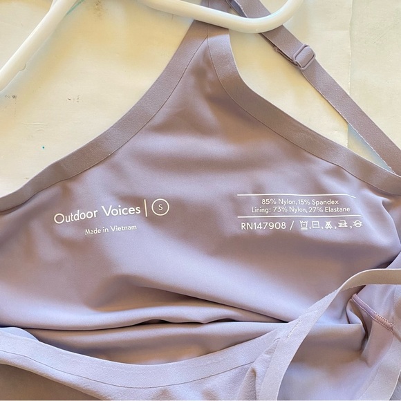 Outdoor Voices Tennis Dress Womens Size Small Earl Gray Purple Shorts Lined OV - Picture 10 of 12